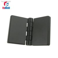 ☁☑﹊ 2pcs CL214-1 Black Door Hinge Zinc Alloy Heavy Duty Furniture Fixtures Corner Hinges 76x50mm Cabinet Hinge Door Butt