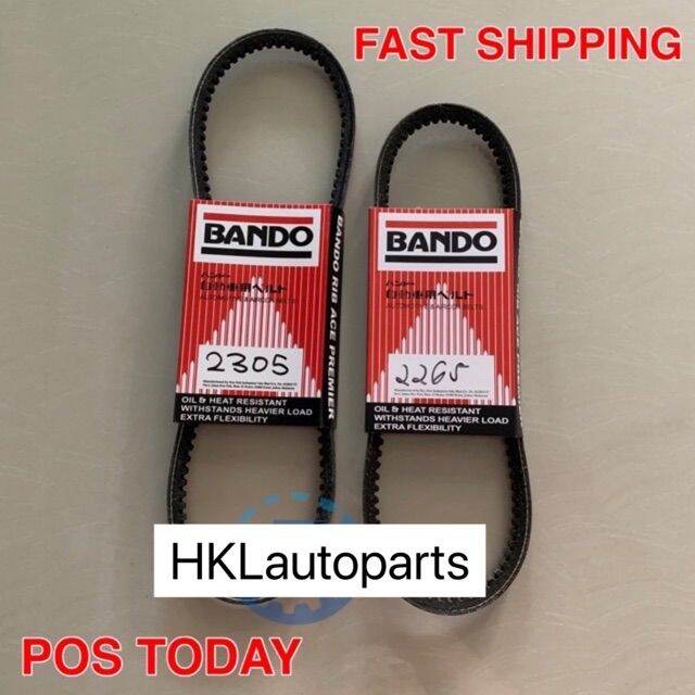BANDO PERODUA KANCIL (ORIGINAL)ALTERNATOR FAN BELT 2305 AIRCOND 2265