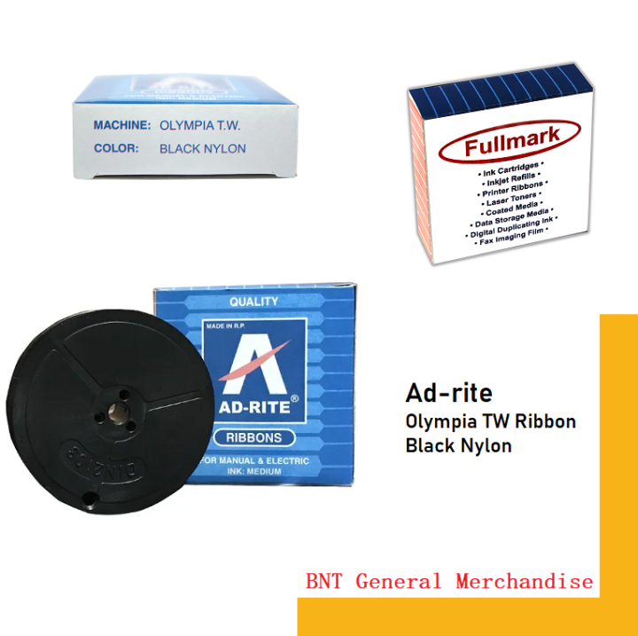 Ad-rite Olympia TW TYPEWRITER Ribbon 1Piece | Lazada PH
