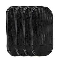 20 PCs Black Magic Sticky Pad Anti Slip Mat Car Dashboard for Cell Phone