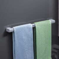 Wall-Mounted Towel Storage Rack Bathroom Towel Bar Shelf Roll Holder Toilet Kitchen Bathroom Hanger Hook Wipes Hanging Gadgets