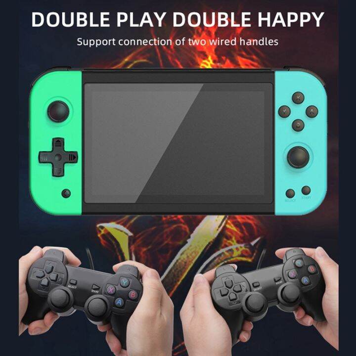 powkiddy-x51-handheld-game-console-5-inch-ips-hd-gba-64g-10-simulator-two-player-war-rocker-arcade-mini-portable-game-console