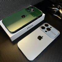 iphone case เคสโทรศัพท์มือถือ Apple 15Promax ระดับไฮเอนด์ใหม่สีเดิมหน้าต่างขนาดใหญ่ iPhone14Pro แบบด้าน 13/12