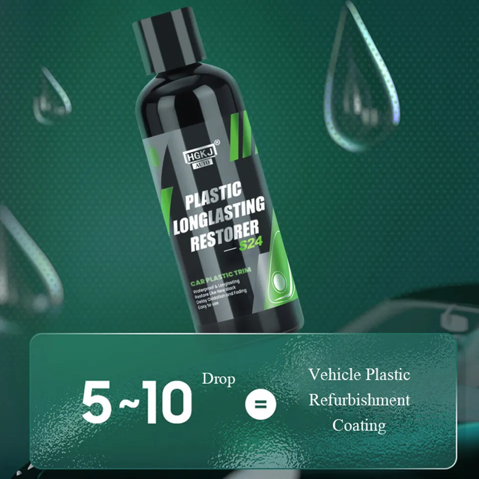 Plastic Restorer Back To Black Gloss Car Cleaning Products Auto Polish And  Repair Coating Renovator For Car Detailing HGKJ 24