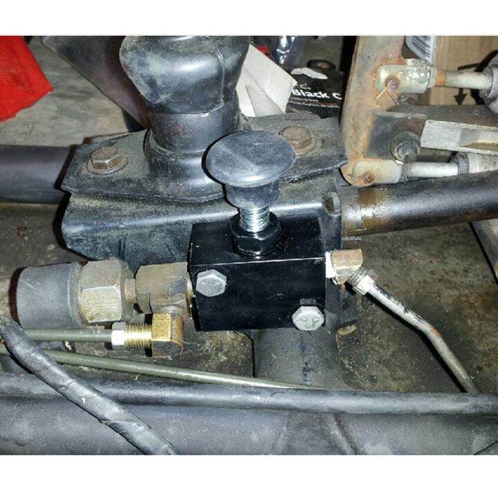 Line Black Brake Lock Hydraulic Brake Park Lock Pressure Holder Hydraulic Park Lock For Disc