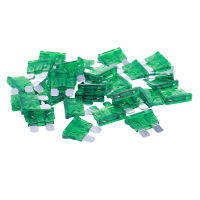 Vehicle Car 30A 30Amp Green Body Two Blade ATC Fuse 30pcs