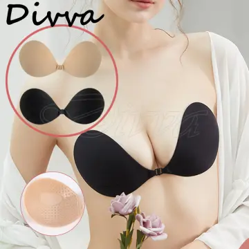Super Thick Silicone Bra Invisible Backless Bras Sexy Push Up Underwear  Silicone Self Adhesive Seamless Bra For Formal Dress - AliExpress