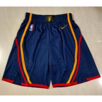 【10 Styles】2023NBA Shorts Golden State Warriors Dark-Blue Basketball Shorts