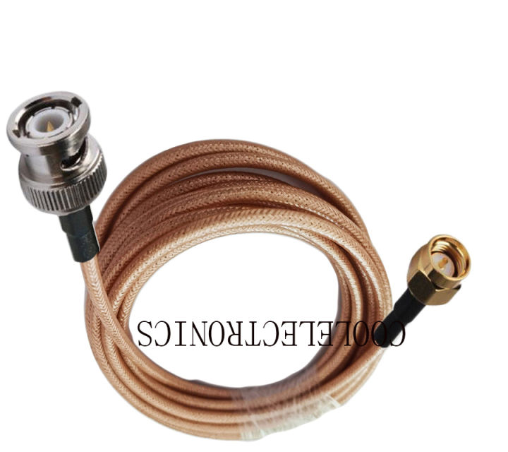 RG400 BNC Male to SMA Male Double Shielded Copper Braid RF Coaxial cable 50ohm 10/15/20/30/50CM 1/2/3/5/10M