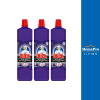 HomePro น้ำยาทำความสะอาดห้องน้ำ 900ml แพ็ค3 ม่วง แบรนด์ เป็ด