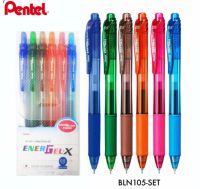 ปากกา เซทปากกาหมึกเจล Energel-X 0.5มม. BLN105 (แพ็ค6ด้าม) แบนด์ pentel