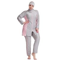 PEIFU 2020 Muslim Swimwear Islamic Full Cover Modesty Plus Size Summer Beach Swim Wear Arab Women Beachwear Burkini Swimsuit