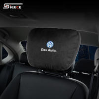 Sieece หมอนรองคอรถยนต์ หมอนรองคอในรถ ของแต่งภายในรถยนต์ สำหรับ Volkswagen Beetle Scirocco Golf MK6 Golf