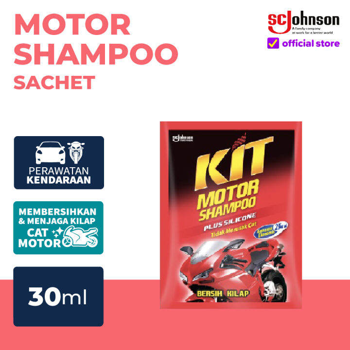 KIT Motor Shampoo Sachet 30ml | Lazada Indonesia