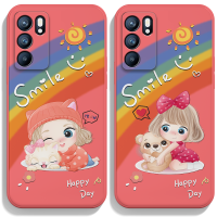 เคส Oppo Reno 6 5G Phone Case fashionable and beautiful  TPU Casing for opporeno6 เคสโทรศัพท์ Back Cover เคสซิลิโคน