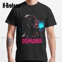 Demons Horror Movies Terror Movies Vintage Movie Classic T-Shirt Funny Art Streetwear Cartoon Tee Xs-5Xl Unisex Digital Printing