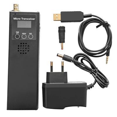 USDX ULTRA SOT POTA Pocket Radio USDX USDR 10/15/20/40M HF SSB QRP Transceiver Compatible with QCX-SSB EU Plug