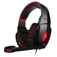 KOTION EACH Gaming Headphones Headset Deep Bass Stereo wired gamer Earphone Microphone with backlit for PS4 phone PC Laptop