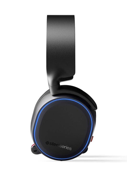 steelseries-arctis-5-gaming-headset-สีดำ-ประกันศูนย์-1ปี-ของแท้-หูฟังสำหรับเล่นเกม-black