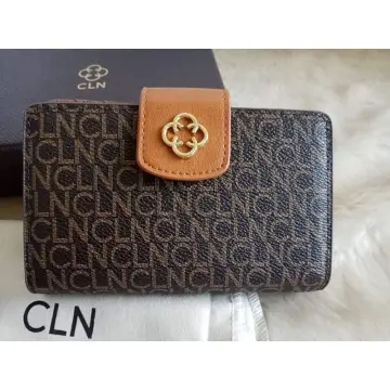 CLN Coin purse mini wallet classic colors (Yellow, Coffee, Vanilla, Black)