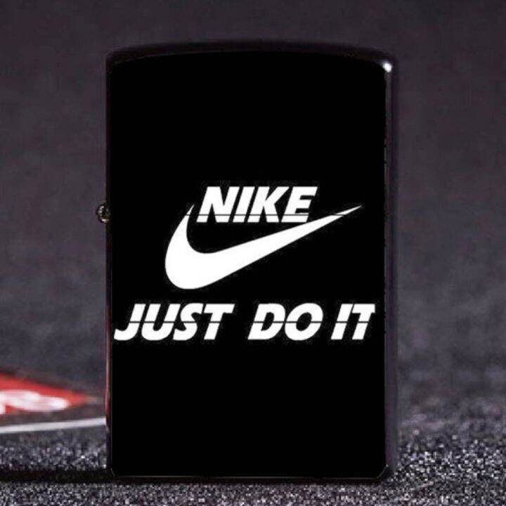 Just Do It Black Nike Oil Lighter Flame Windproof | Lazada