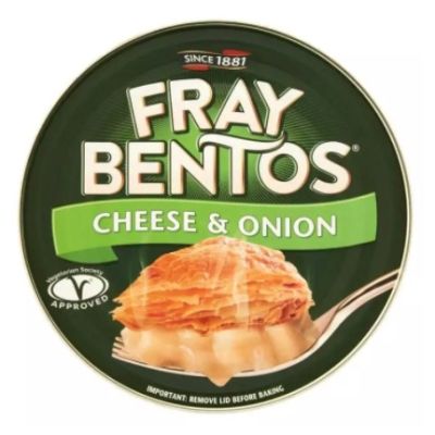 💎Import products💎 พายชีสและหัวหอม  เฟรย์ เบ็นโทสต์  Fray Bentos Cheese &amp; Onion Pie - 425g