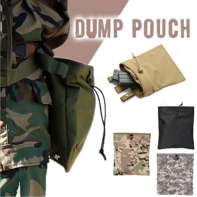Tactical Compact Water-Resistant EDC Pouch ACU/CP Camouflage 2 Pack Molle Pouches Color : Green 