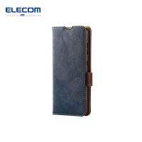 ELECOM เคสหนังโน้ตบุ๊ค A22กาแลคซีขนาด5กรัมกันกระแทกด้วย PM-G217PLFYBK สีดำแม่เหล็ก