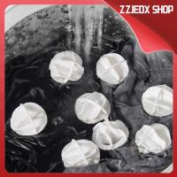 ZZJEDX SHOP ตัวจับขนแมวสำหรับเครื่องซักผ้าผลิตภัณฑ์ทำความสะอาดในครัวเรือนน้ำยาปรับผ้าที่นำมาใช้ใหม่ได้นุ่มพลาสติกลูกบอลซักผ้าผลิตภัณฑ์ซักผ้า5ชิ้น