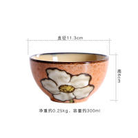 Spot parcel post Aomak Japanese Creative Restaurant R Bowl Plate Tableware Rice Bowl Soup Plate Bowl Dish Set Dish Ceramic Tableware