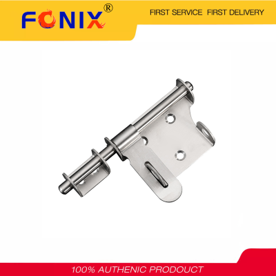 [พร้อมสต็อก] FONIX ทนทานฮาร์ดแวร์สแตนเลสล็อคประตูสลักการปฏิบัติบ้านสเตเปิ้ลสไลด์กลอนป้องกันการโจรกรรมความปลอดภัยทรัมเป็ต Hasp ประตูสลักเกลียวล็อคประตูขายส่ง