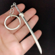 New Katana Keychain Inspired by The Walking Dead Katana 106 * 10mm Sword Sheath Car Keychain Gift Keychain Key Chains