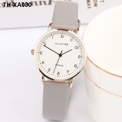 Female test for simple temperament lady ins niche fashion watches female students stand independently