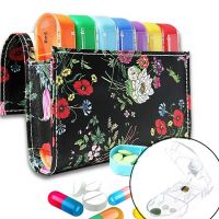 【LZ】 7-day daily kit weekly pill container pill storage box portable waterproof and moisture-proof pill box pill storage containe