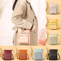 Superior Home Shop PU Womens Versatile Casual Soft  Shoulder Crossbody Bag Zipper Phone Bag