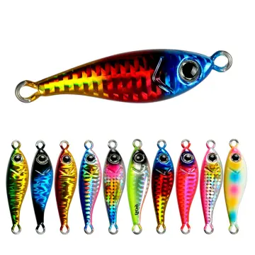 1PC VIB Lure 3/5/7/10/15/20g Sinking Casting Lure 3D Eyes Spinner