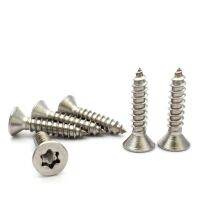 Holiday Discounts 100Pcs/Lot M2 M2.6 M3 Stainless Steel Countersunk Head Six Lobe Self Tapping Screw Torx