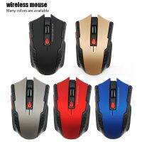 hot【cw】 2.4GHz Optical Mice with USB Receiver Gamer Mause 1600DPI 6 Buttons Computer Laptop Accessories