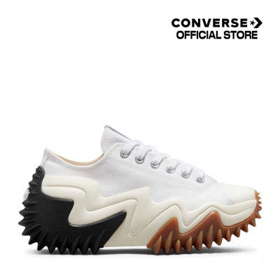Converse รองเท้าผ้าใบ Sneakers คอนเวิร์ส RUN STAR MOTION CANVAS PLATFORM OX ผู้ชาย ผู้หญิง unisex สีขาว 172896C 172896CS2WTXX