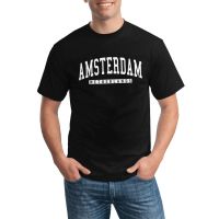 Different Color To Choose Amsterdam Famous Customized Funny T-Shirts For Man