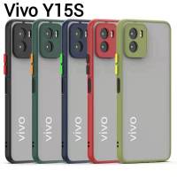 Y02A/Y02T/Y02/V25 5G(พร้อมส่งในไทย)เคสขอบนิ่มหลังแข็งขุ่นคลุมกล้องVivo Y02/V25 5G/Y02S/Y30 5G/Y15S/Y01/Y01A/T1 5G