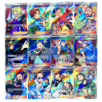 55pcsset Pokemon Trainer Red Blue DIY Toys Hobbies Hobby Collectibles Game Collection Anime Cards for Children Christmas Gift