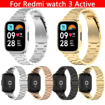 Cheap Metal+Case protector For Redmi Watch 3 Active Stainless