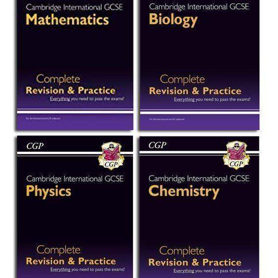 CGP GCSE complete physics/biology/chemistry/mathematics Lazada PH