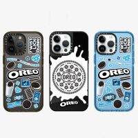 Hot ”Original Oreo casetify Milk Splash สติกเกอร์สำหรับศัพท์11 12 13 14 PRO MAX อะคริลิคปลอก