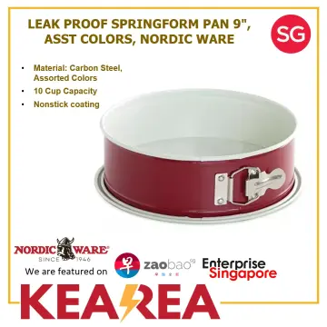 Nordic Ware 9 Assorted Leak Proof Springform Pan 