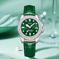 Classic retro watch fashion temperament light luxury versatile mirror inlaid exquisite lady 1210