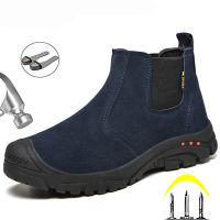 Work &amp; Safety Boots Indestructible Shoes Safety Shoes Men Puncture-Proof Work Sneakers Men Work Shoes Chelsea Boots Winter Shoes