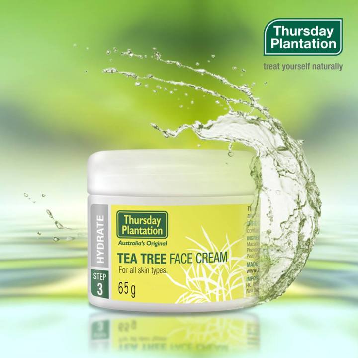 thursday-plantation-tea-tree-face-cream-65-g-ทีทรีออย-ทีทีออย-ออสเตรียเลีย-tea-tree-oil-ครีมบำรุงหน้าทีทรีออย