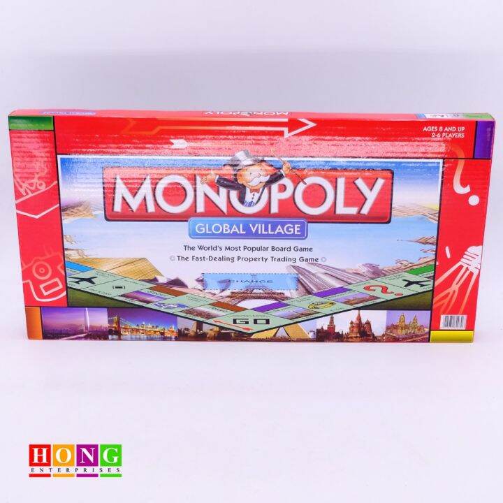 【COD】 Monopoly Global Village Board Games Lazada PH
